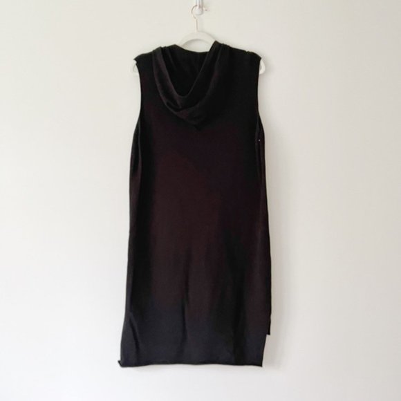 360 Cashmere Vicki Sleeveless Dress Hooded Pullover Size L - Picture 4 of 8